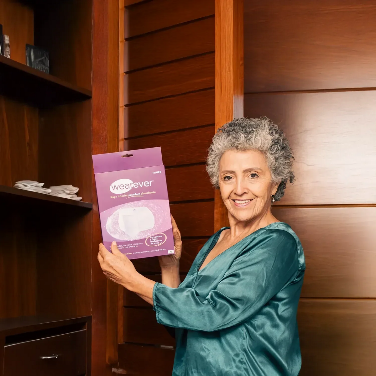 Wearever: ropa interior para incontinencia lavable