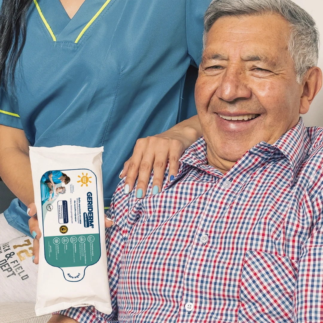 Geriderm Baño en cama X 10 unidades