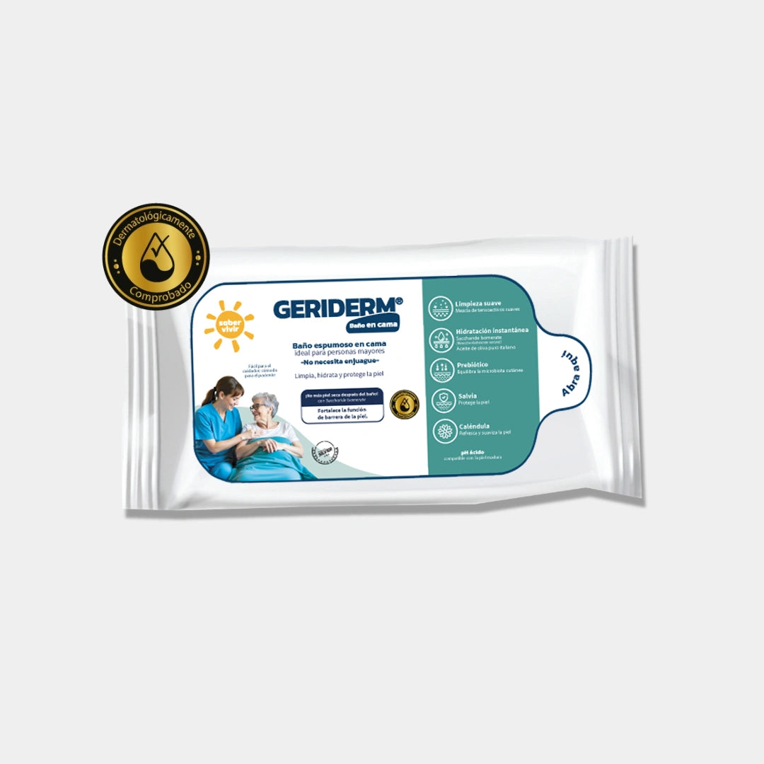 Geriderm Baño en cama X 50 unidades